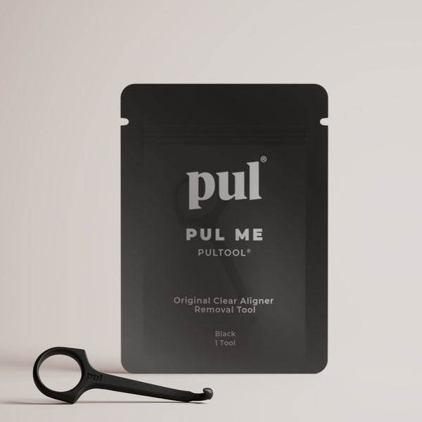 The Pultool for easy clear aligner (Invisalign) and retainer removal.