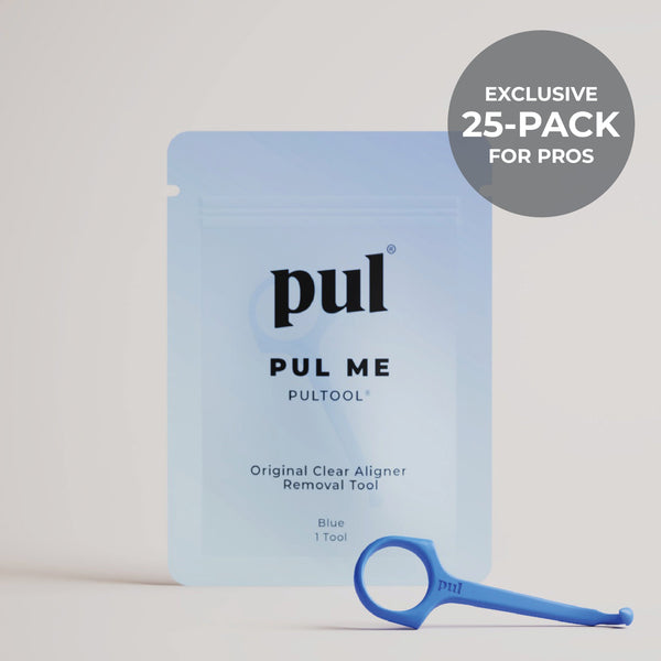 PUL Removal Tool, PULTOOL for Invisalign, Clear Aligners and Retainers (25-Pack for Dental Pros)
