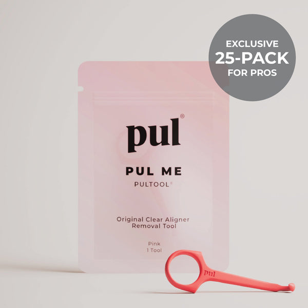 PUL Removal Tool, PULTOOL for Invisalign, Clear Aligners and Retainers (25-Pack for Dental Pros)